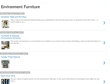 Tablet Screenshot of environmentfurniture.blogspot.com
