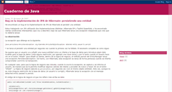 Desktop Screenshot of cuaderno-java.blogspot.com