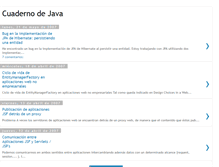 Tablet Screenshot of cuaderno-java.blogspot.com
