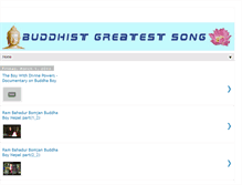 Tablet Screenshot of buddhistgreatestsongs.blogspot.com