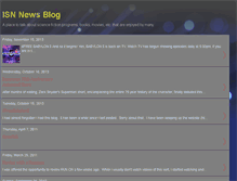 Tablet Screenshot of isnnews.blogspot.com