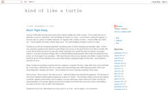 Desktop Screenshot of kindoflikeaturtle.blogspot.com
