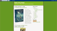 Desktop Screenshot of bookoftheweek.blogspot.com