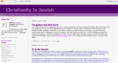 Desktop Screenshot of christianityisjewish.blogspot.com