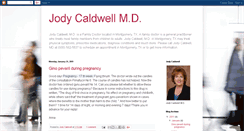 Desktop Screenshot of jodycaldwellmd.blogspot.com