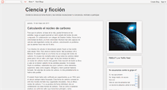 Desktop Screenshot of cienciayficcin-lokacomotumadre.blogspot.com