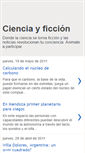 Mobile Screenshot of cienciayficcin-lokacomotumadre.blogspot.com