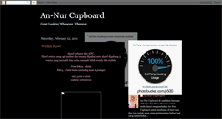 Desktop Screenshot of annurcupboard.blogspot.com