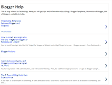 Tablet Screenshot of googlebloggerhelp.blogspot.com