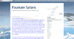 Desktop Screenshot of fountainsafaris.blogspot.com