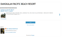 Tablet Screenshot of dangkalanpacificbeachresort.blogspot.com