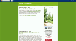 Desktop Screenshot of nascar-central.blogspot.com