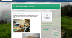 Desktop Screenshot of familiadurancamacho.blogspot.com