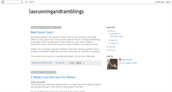 Desktop Screenshot of lasrunningandramblings.blogspot.com