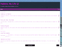 Tablet Screenshot of habbincmylife.blogspot.com