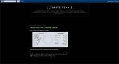 Desktop Screenshot of lethaltennis.blogspot.com