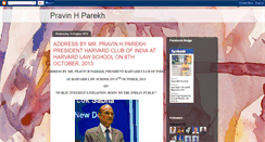 Desktop Screenshot of pravinhparekh.blogspot.com