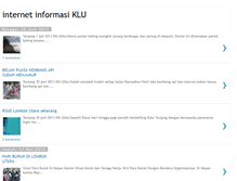 Tablet Screenshot of i2klu.blogspot.com