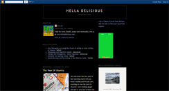 Desktop Screenshot of hella-delicious.blogspot.com