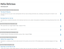 Tablet Screenshot of hella-delicious.blogspot.com