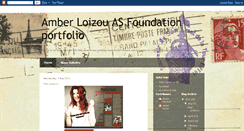 Desktop Screenshot of amberloizou.blogspot.com