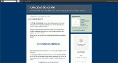 Desktop Screenshot of capacidaddeaccion.blogspot.com