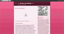 Desktop Screenshot of nabocadematilde.blogspot.com