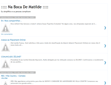 Tablet Screenshot of nabocadematilde.blogspot.com