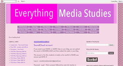 Desktop Screenshot of everythingmediastudies.blogspot.com