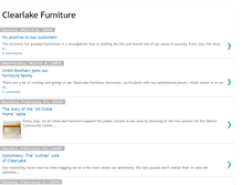 Tablet Screenshot of clearlakefurniture.blogspot.com