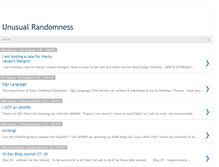 Tablet Screenshot of myrandominfoblog.blogspot.com
