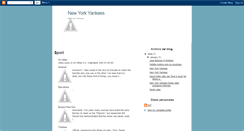 Desktop Screenshot of 4newyorkyankees.blogspot.com