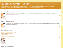 Tablet Screenshot of 150antonchejov.blogspot.com