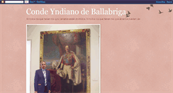 Desktop Screenshot of condeyndianodeballabriga.blogspot.com