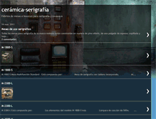 Tablet Screenshot of ceramica-serigrafia.blogspot.com