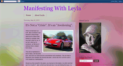 Desktop Screenshot of manifestingwithleyla.blogspot.com