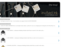 Tablet Screenshot of invitedink.blogspot.com