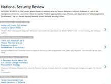 Tablet Screenshot of nationalsecurityreview.blogspot.com