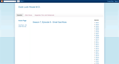 Desktop Screenshot of duckluckhouse.blogspot.com