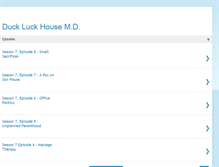 Tablet Screenshot of duckluckhouse.blogspot.com
