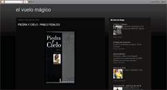 Desktop Screenshot of elvuelomagico.blogspot.com
