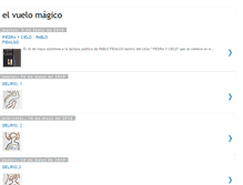 Tablet Screenshot of elvuelomagico.blogspot.com