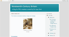 Desktop Screenshot of nineteenthcenturybritain.blogspot.com