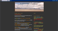 Desktop Screenshot of exposureexposed.blogspot.com