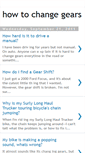 Mobile Screenshot of howtochangegears.blogspot.com