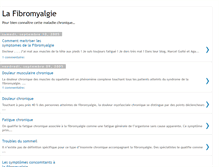 Tablet Screenshot of lafibromyalgie.blogspot.com