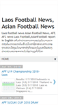 Mobile Screenshot of laosfootball.blogspot.com