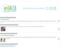 Tablet Screenshot of ele3events.blogspot.com
