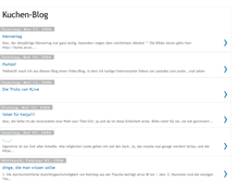 Tablet Screenshot of kuchenblog.blogspot.com