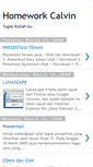 Mobile Screenshot of calvinwork.blogspot.com